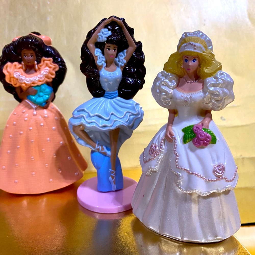 BARBIE VTG 1991 MCDONALD’S HAPPY MEAL TOY BUNDLE OF 6 PVC FIGURINES MATTEL - Picture 6 of 14